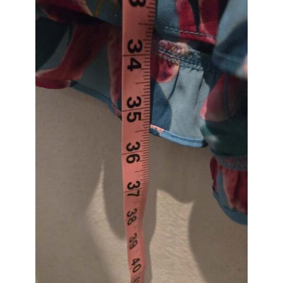 Show Me Your Mumu Riri Romper Sea Lilies Floral Women's Size L - Picture 5 of 8